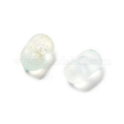 Прозрачные матовые акриловые бусины градиентного цвета X-OACR-M023-06B-1