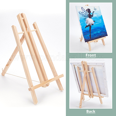 3шт складной настольный мольберт из сосны DIY-NB0011-11A-1