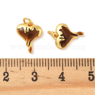 Латунь эмаль подвески&nbsp;KK-K364-25C-03-1