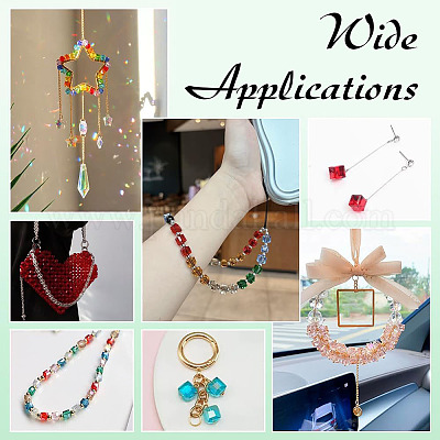 75 г 15-х цветных стеклянных бусин SEED-ME0001-17-1