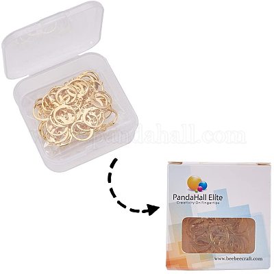 Серьги с застежкой-рычагом из нержавеющей стали 304 STAS-PH0018-33G-1