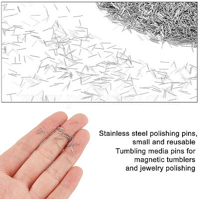 Stainless Steel Tumbling Media Pins