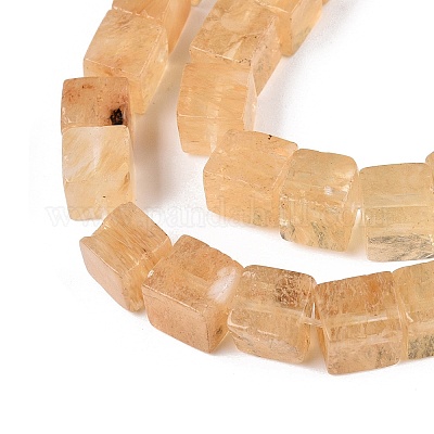 Арбуз камень стеклянные бусы пряди G-T139-8x8-06A-1