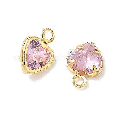 Латунные микро проложить кубического циркония подвески KK-Z136-18G-02-1