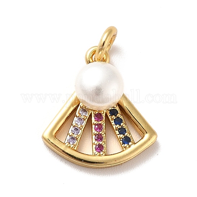 Стойки обшивки латунь микро проложить Циркон подвеску KK-I688-19G-1