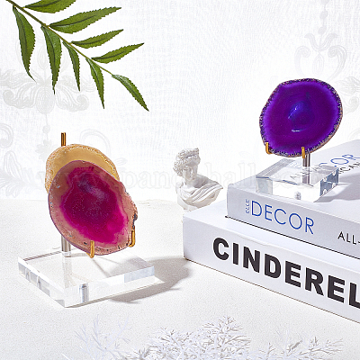 Прозрачный акриловый минеральный кристалл ODIS-GA0001-10-1