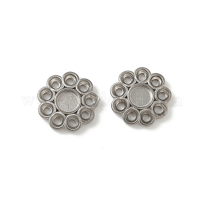 Оправы кабошонов из нержавеющей стали 304 STAS-Z144-08P-1