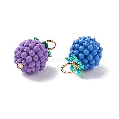 (распродажа с дефектом: окисление металла) прорезиненные подвески из абс-пластика KY-XCP0001-16-1