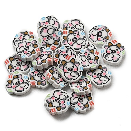 Бусины из полимерной глины  CLAY-P003-11B-1