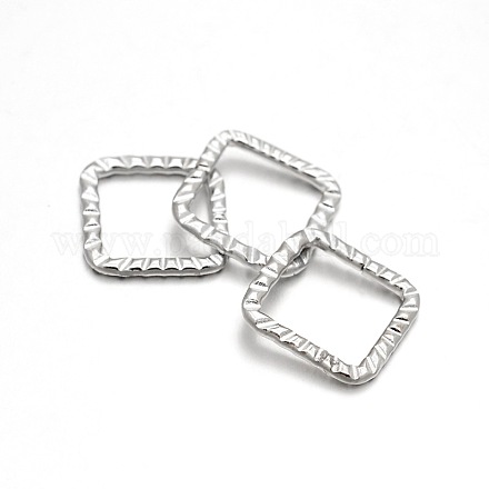 Square Barrel Plated Iron Linking Rings IFIN-N3299-22S-1