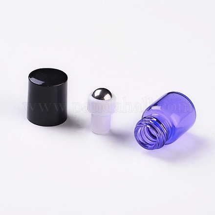 Botellas de perfume vacías de aceite esencial de vidrio X-MRMJ-WH0056-75D-01-1