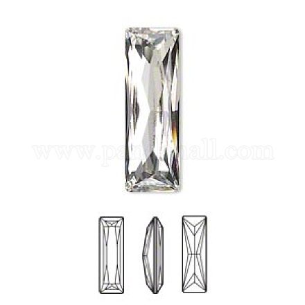 Cabochon strass in cristallo austriaco 4547-15x5-001(F)-1