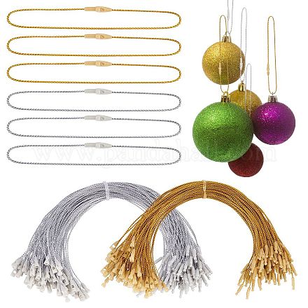 400 Pcs Christmas Ornament Hooks Hangers Ornament String with