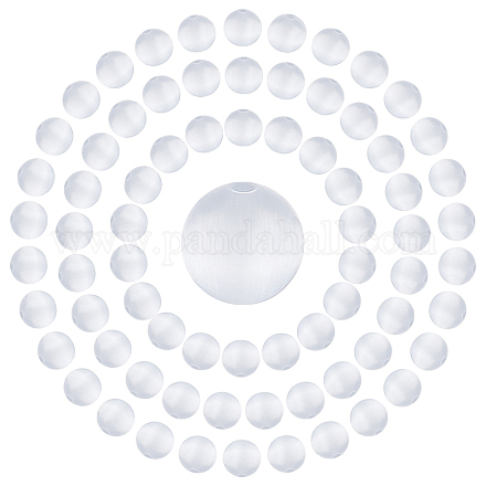 Sunnyclue 100pcs perles d'oeil de chat GLAA-SC0001-47A-08-1