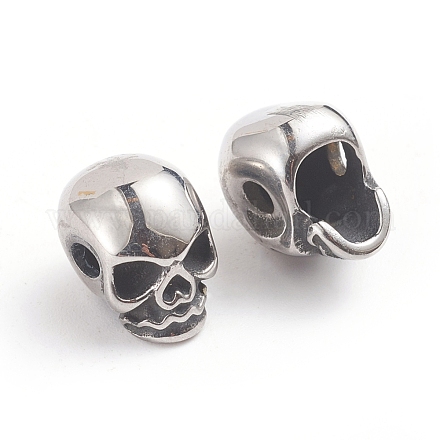 Halloween 316 Surgical Stainless Steel Beads X-STAS-F237-07AS-1