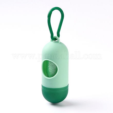 Plastikpillenform Haustierkot-Abfallbeutelhalter AJEW-Z002-A12-1