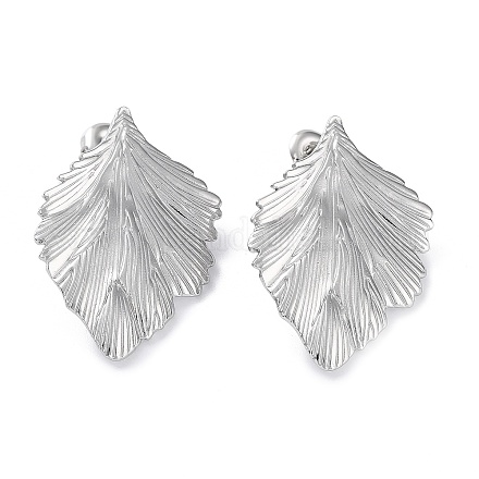 Серьги-гвоздики из нержавеющей стали 304 EJEW-H115-26P-1