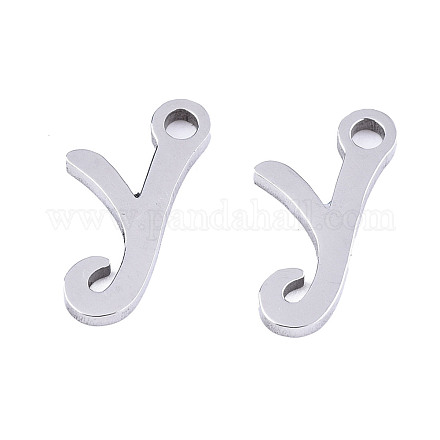 201 Stainless Steel Charms X-STAS-T044-217P-Y-1