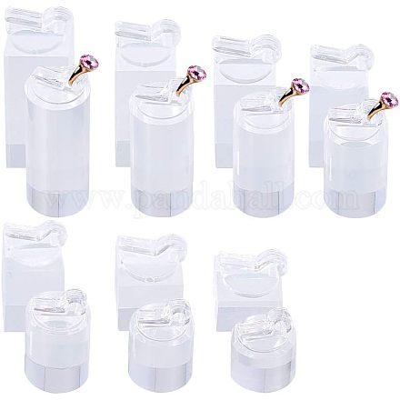 Acryl Single Schmuck Display Ständer Sets RDIS-FG0001-02-1