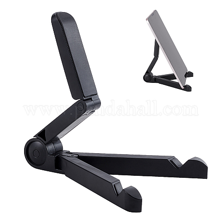Triangle Shaped Plastic Mobile Phone Holders AJEW-WH0299-87B-1