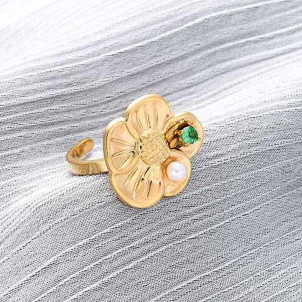 Регулируемые манжеты из нержавеющей стали 304 для женщин RJEW-B126-05G-01-1