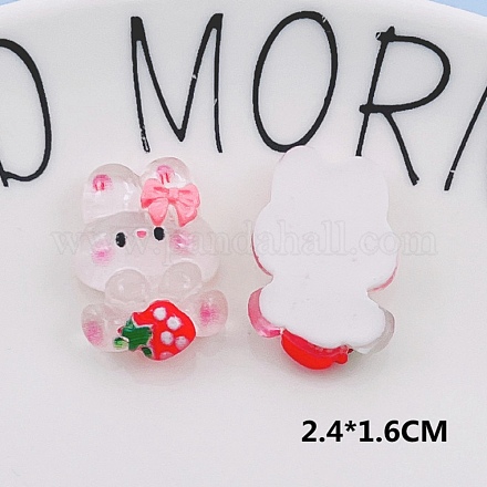 Кабошоны из полупрозрачной смолы RESI-TAC0010-59-1