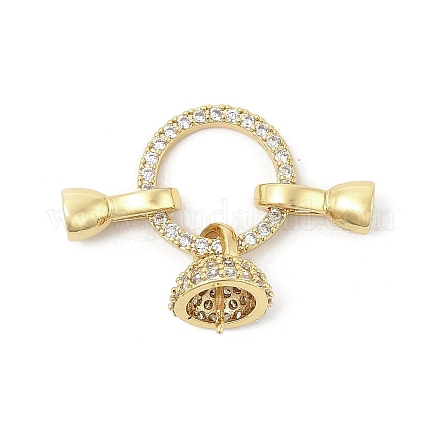 Латунное микропейв KK-U059-17G-1