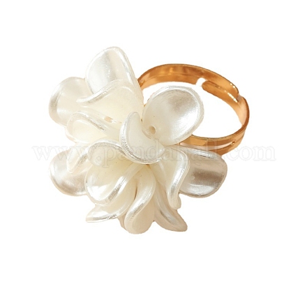 Акриловые цветочные кольца PW-WG79C3E-01-1