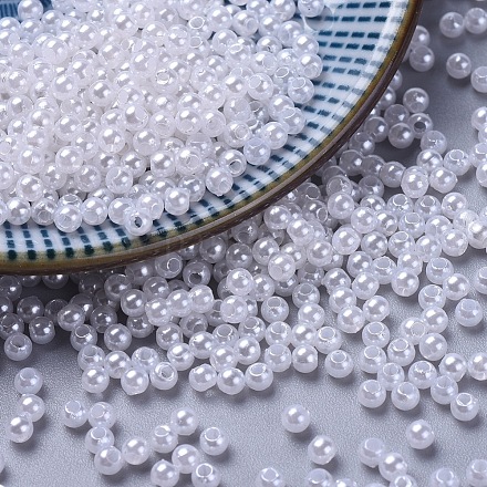 Perles acryliques en perles d'imitation PACR-3D-1-1