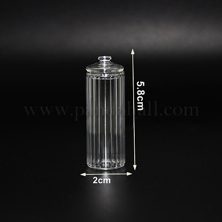Mini vaso di vetro scanalato BOTT-PW0001-248L-1