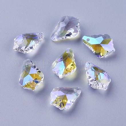 Colgantes de cristal facetado GLAA-F068-C27-01-1