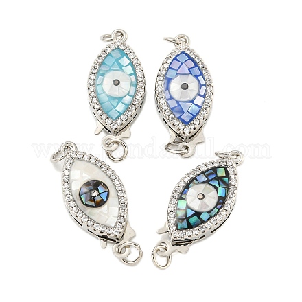 Покрытие стойки латунное микропаве кубический цирконий KK-S373-01P-1