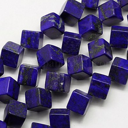 Natural Lapis Lazuli Bead Strands G-G426-12x12mm-AB-1