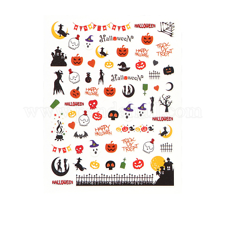 Halloween-Themen-Nagelkunst-Aufkleber-Abziehbilder MRMJ-R093-1110-1