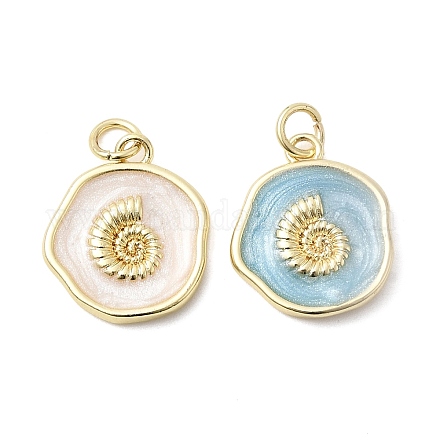 Латунные подвески KK-D105-08B-G-1