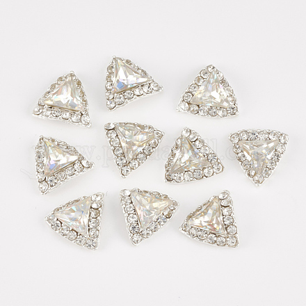 Cabochons Diamante de imitación de la aleación MRMJ-T014-07B-1