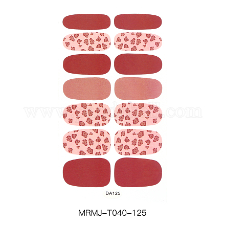 Nagelkunstaufkleber der vollen Abdeckung MRMJ-T040-125-1