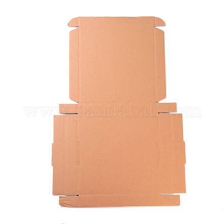 Boîte pliante en papier kraft CON-F007-A06-1
