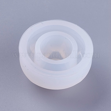 Moldes de silicona de anillo diy transparente DIY-WH0128-04C-1