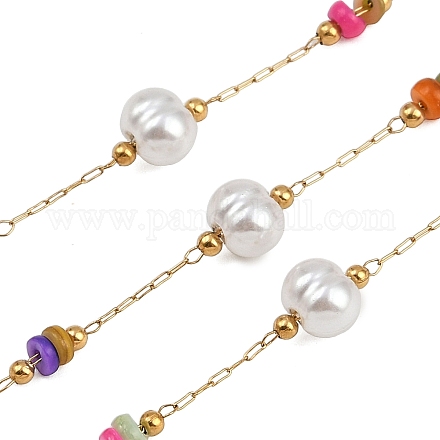 Цепочки из нержавеющей стали 304 со скрепками CHS-P022-03G-05-1