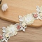 Fiber Laces, Embroidery Decorative Laces, Flower, 2-1/2 inch(65mm)