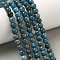 Natural Apatite Beads Strands, Round, 6mm, Hole: 0.8mm, about 64pcs/strand, 15.35''(39cm)