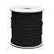 Elastic Cord, Black, 1mm, 200yards/roll(600 feet/roll).
