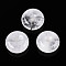 Natural Quartz Crystal Pendants, Donut, 18~18.5x7~8.5mm, Hole: 2~2.5mm