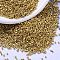 MIYUKI Delica Beads, Cylinder, Japanese Seed Beads, 11/0, (DB1832) Duracoat Galvanized Gold, 1.3x1.6mm, Hole: 0.8mm, about 2000pcs/10g