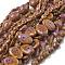 Handmade Porcelain Beads Strands, Mixed Shapes, Violet, 5.5~30x5~31x5~31mm, Hole: 0.8~2mm, about 13~64pcs/strand, 9.84~15.16''(38.5cm)