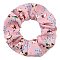 Cloth Hair Ties for Women Girl, Flower, Pink, 110mm