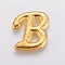 Alloy Cabochons, Letter, Golden, Letter.B, B: 8x7x1mm
