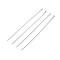 304 Stainless Steel Flat Head Pins, Stainless Steel Color, 70x0.6mm, Head: 1.5mm