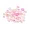 Luminous Resin Decoden Cabochons, Glow in the Dark Flower Mixed Shapes, Pink, 6~15x7~12x2~6.5mm, about 3000pcs/set